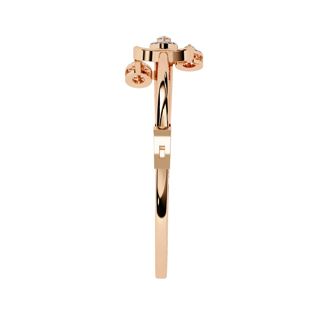 Trident Pear Lab Grown Diamond Bracelet - Ophiratbf