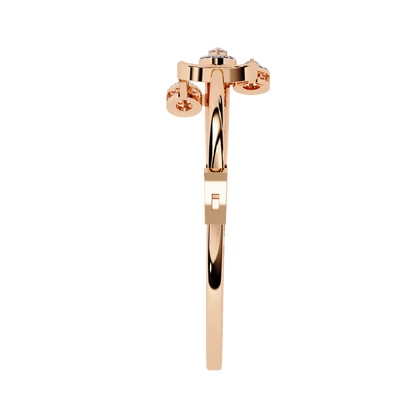 Trident Pear Lab Grown Diamond Bracelet
