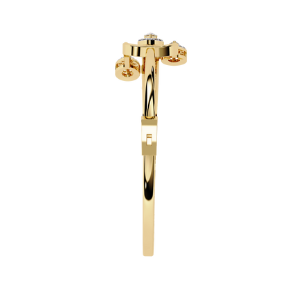 Trident Pear Lab Grown Diamond Bracelet