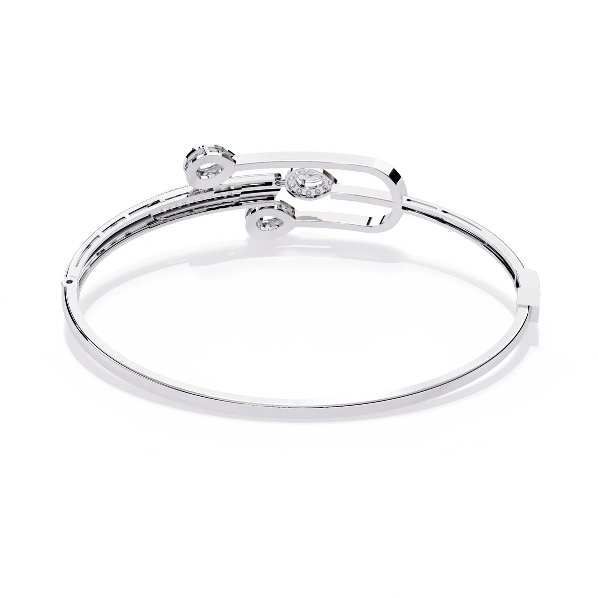 Trident Pear Lab Grown Diamond Bracelet - Ophiratbf