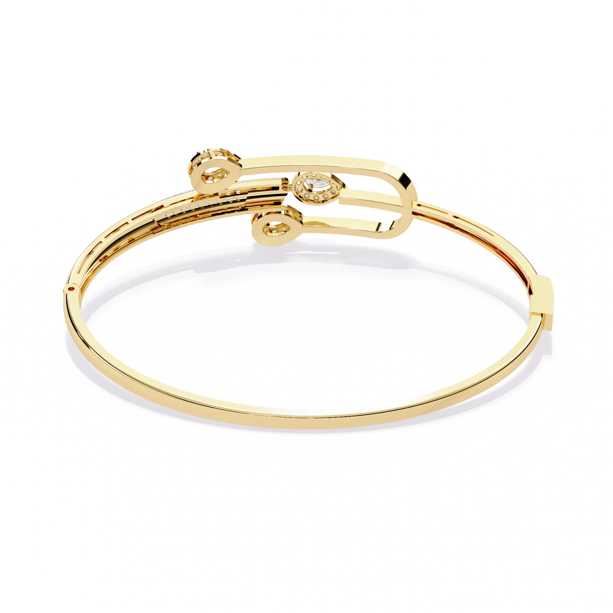 Trident Pear Lab Grown Diamond Bracelet - Ophiratbf