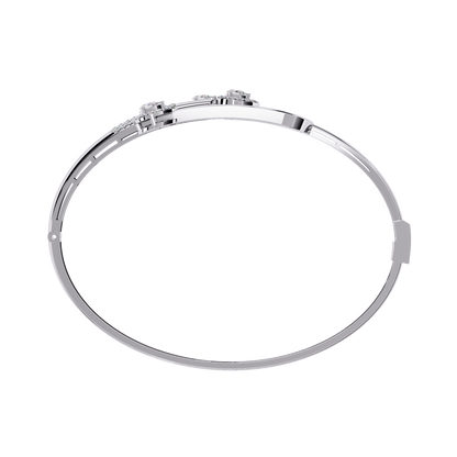 Trident Pear Lab Grown Diamond Bracelet