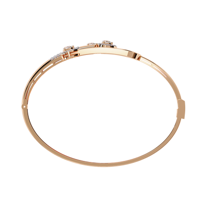 Trident Pear Lab Grown Diamond Bracelet