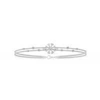 Blossom Trio Chain Lab Grown Diamond Bracelet - Ophiratbf