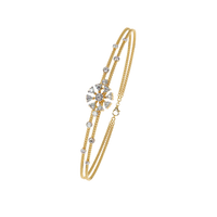 Blossom Trio Chain Lab Grown Diamond Bracelet - Ophiratbf