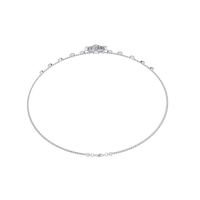 Blossom Trio Chain Lab Grown Diamond Bracelet - Ophiratbf