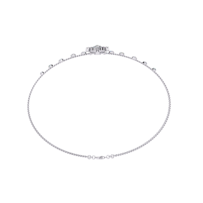 Blossom Trio Chain Lab Grown Diamond Bracelet