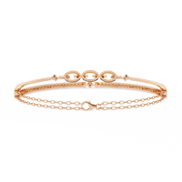Chain Chic Lab Grown Diamond Bracelet - Ophiratbf