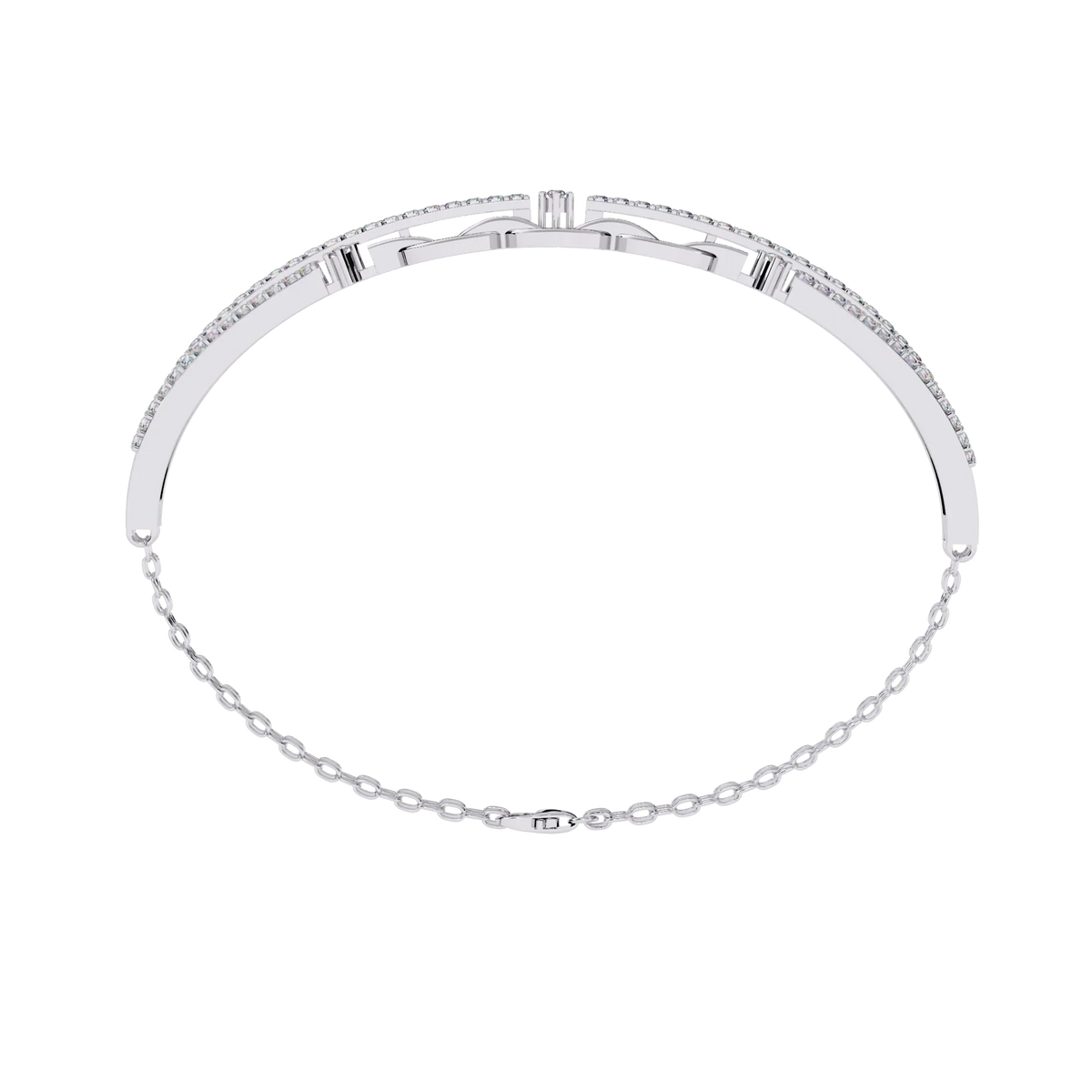 Chain Chic Lab Grown Diamond Bracelet - Ophiratbf