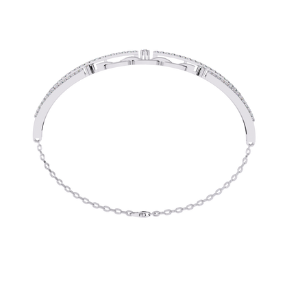 Chain Chic Lab Grown Diamond Bracelet