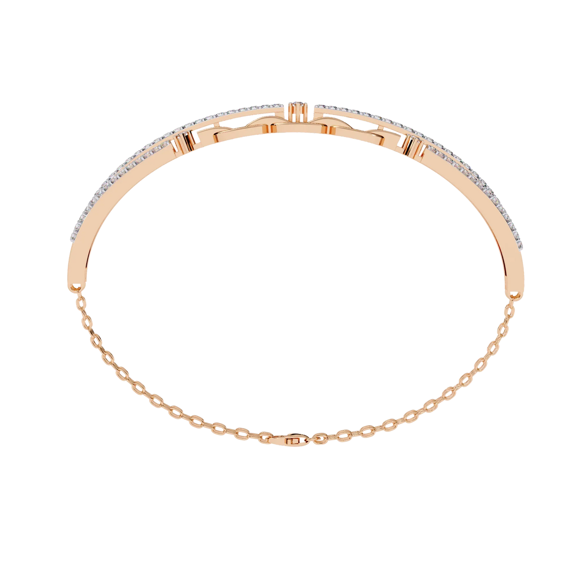 Chain Chic Lab Grown Diamond Bracelet - Ophiratbf