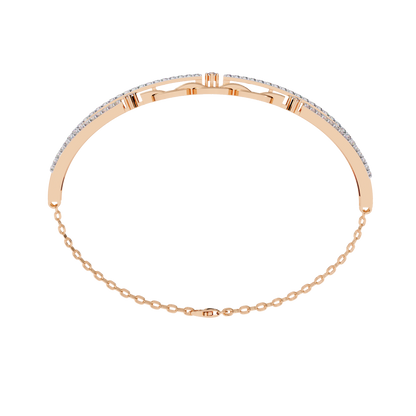 Chain Chic Lab Grown Diamond Bracelet
