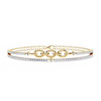 Chain Chic Lab Grown Diamond Bracelet - Ophiratbf