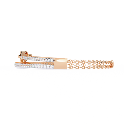 Chain Chic Lab Grown Diamond Bracelet