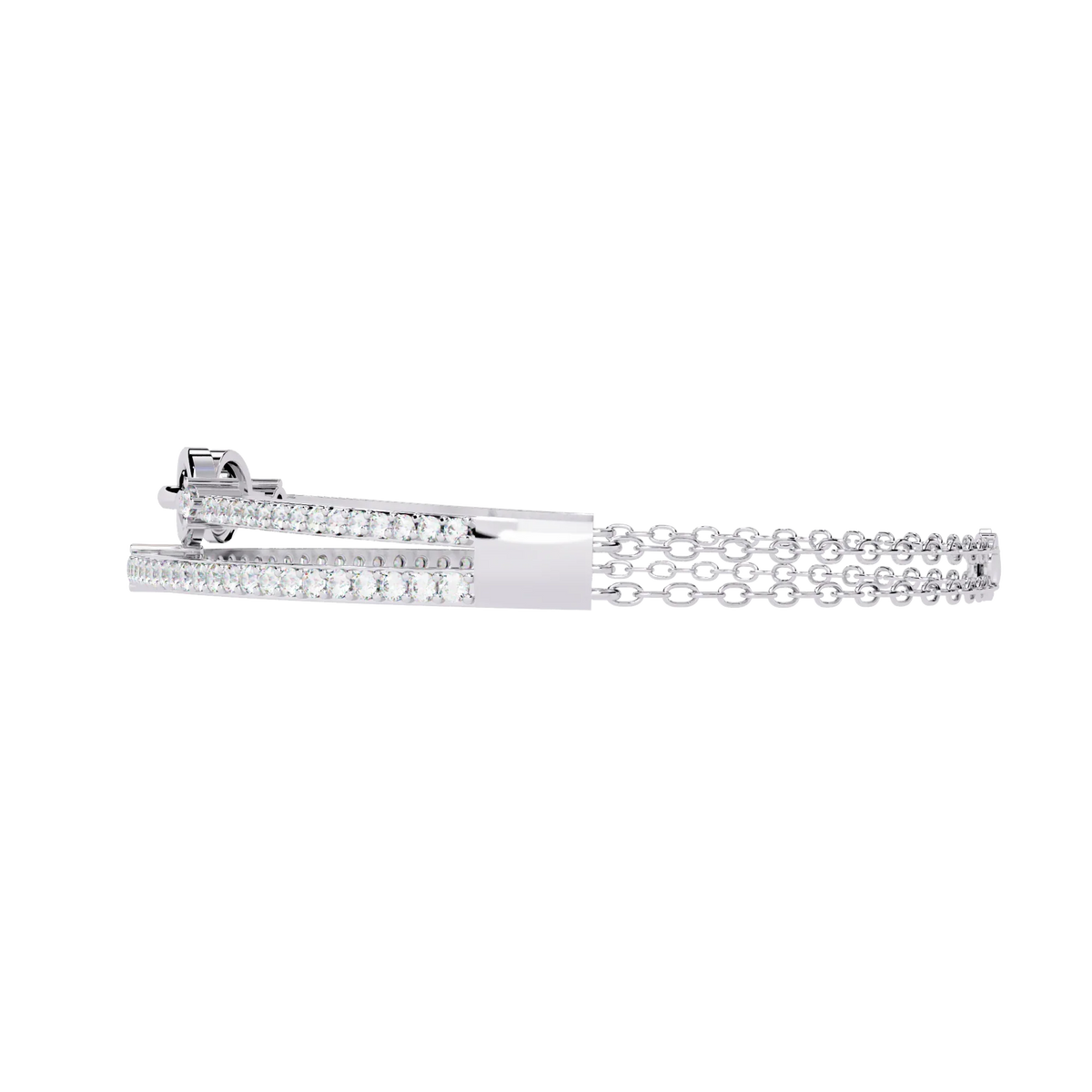 Chain Chic Lab Grown Diamond Bracelet - Ophiratbf