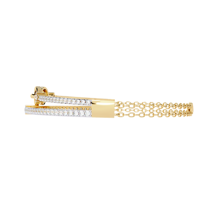 Chain Chic Lab Grown Diamond Bracelet