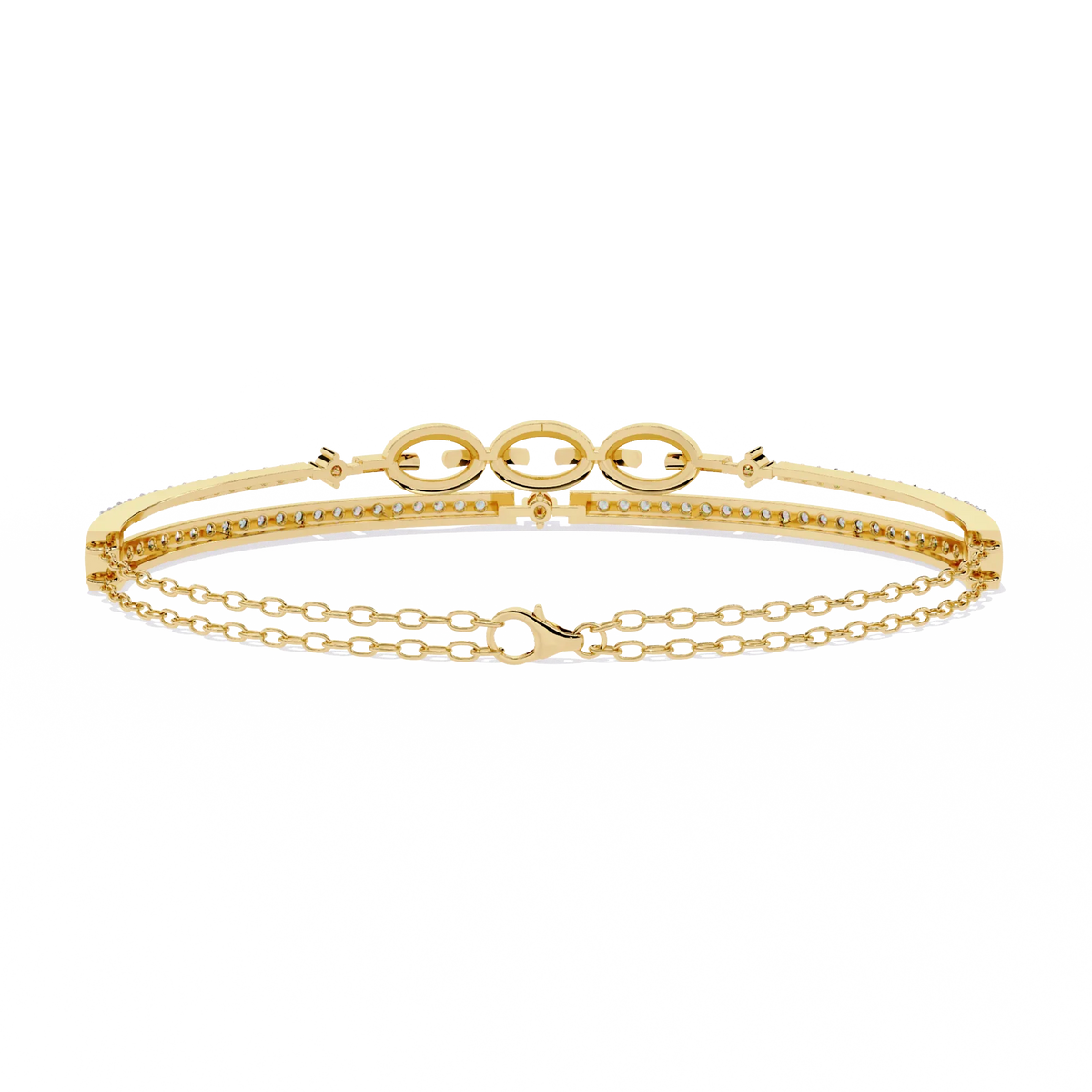 Chain Chic Lab Grown Diamond Bracelet - Ophiratbf