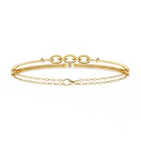 Chain Chic Lab Grown Diamond Bracelet - Ophiratbf