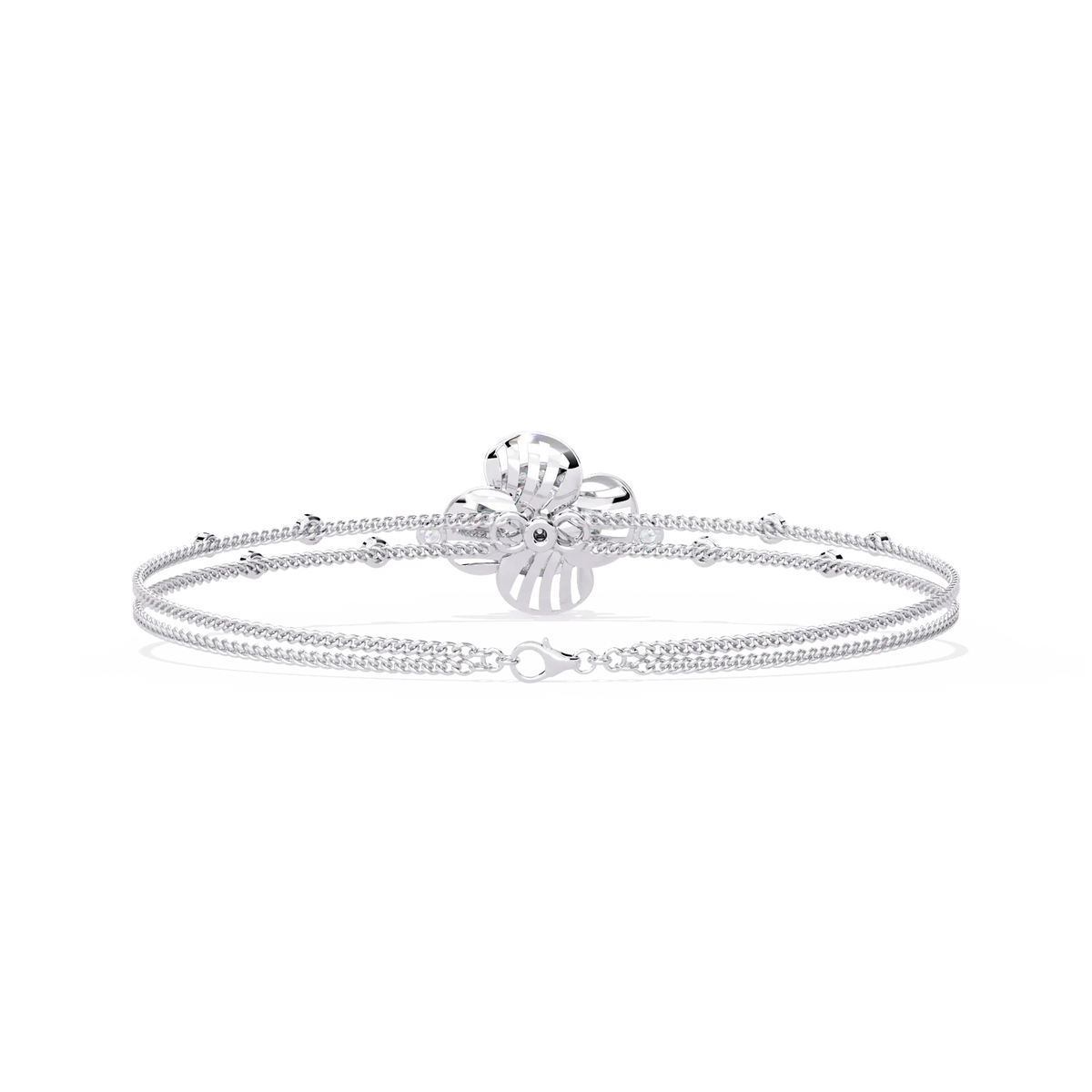 Aurora Petal Lab Grown Diamond Bracelet - Ophiratbf