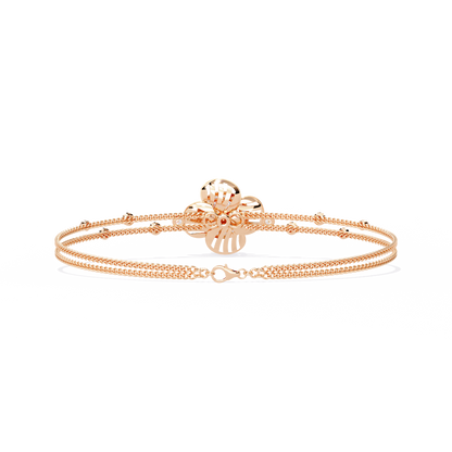Aurora Petal Lab Grown Diamond Bracelet
