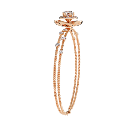 Aurora Petal Lab Grown Diamond Bracelet