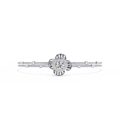 Aurora Petal Lab Grown Diamond Bracelet