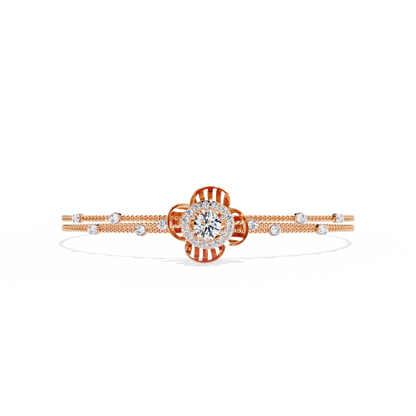 Aurora Petal Lab Grown Diamond Bracelet