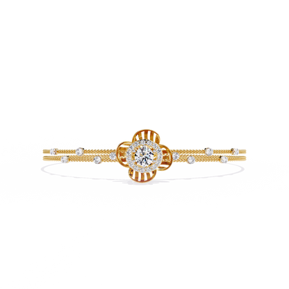 Aurora Petal Lab Grown Diamond Bracelet
