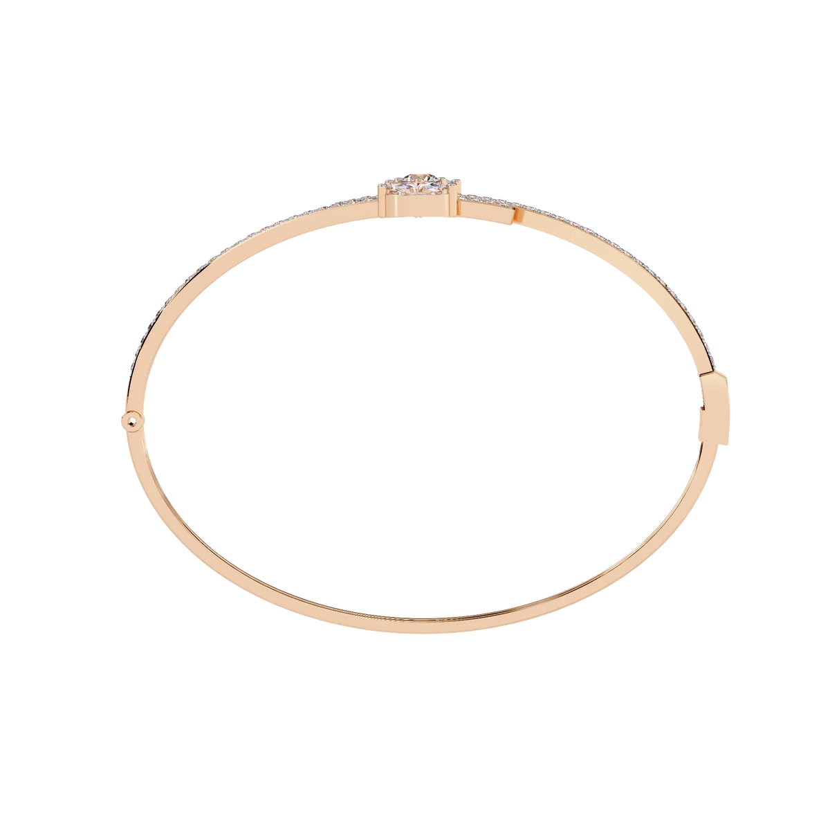 Marquise Muse Lab Grown Diamond Bangle - Ophiratbf