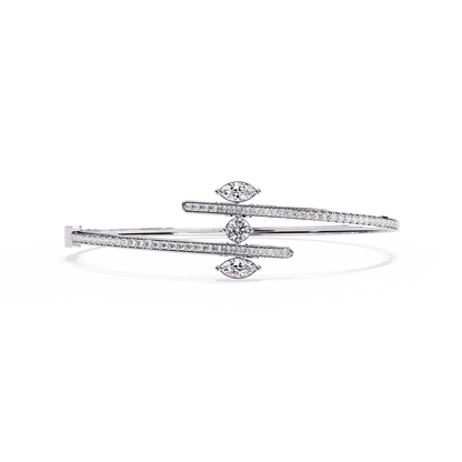 Marquise Muse Lab Grown Diamond Bangle