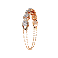 Cascade Chain Lab Grown Diamond Bracelet - Ophiratbf