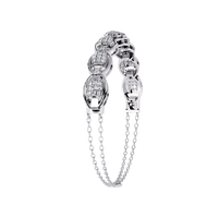 Cascade Chain Lab Grown Diamond Bracelet - Ophiratbf