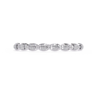 Cascade Chain Lab Grown Diamond Bracelet - Ophiratbf