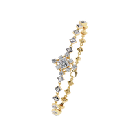 Diamond Majesty Lab Grown Princess Cut Bracelet - Ophiratbf