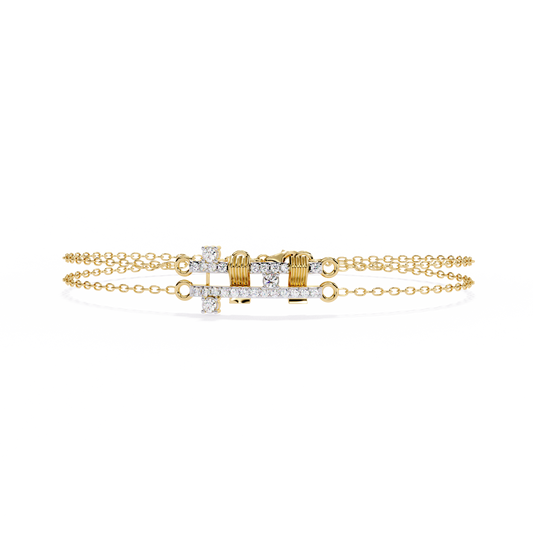 Metro Mosaic Lab Grown Diamond Bracelet