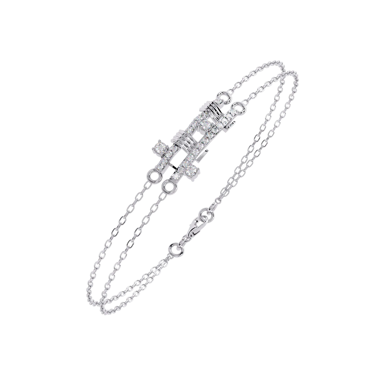 Metro Mosaic Lab Grown Diamond Bracelet - Ophiratbf