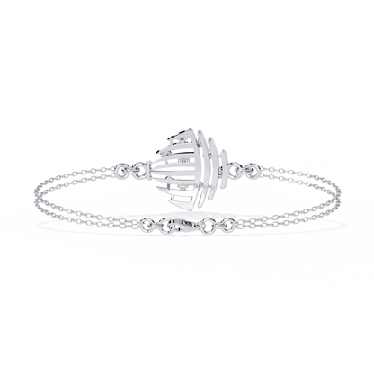Stardust Dome Lab Grown Diamond Chain Bracelet