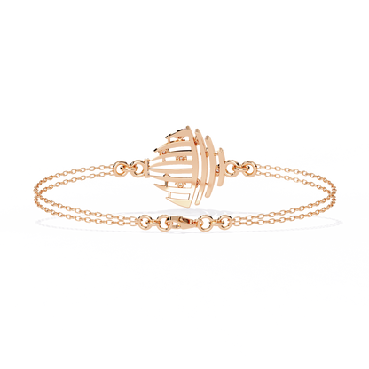 Stardust Dome Lab Grown Diamond Chain Bracelet