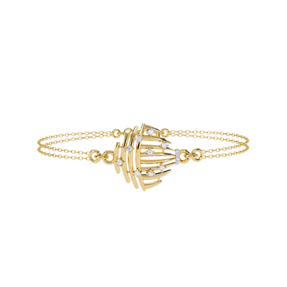 Stardust Dome Lab Grown Diamond Chain Bracelet