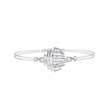 Stardust Dome Lab Grown Diamond Chain Bracelet