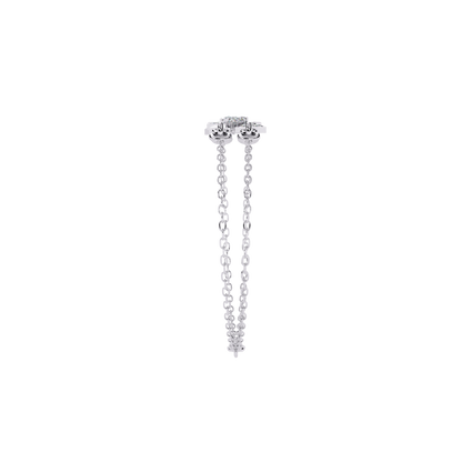 Modernist Triangle Lab Grown Diamond Bracelet