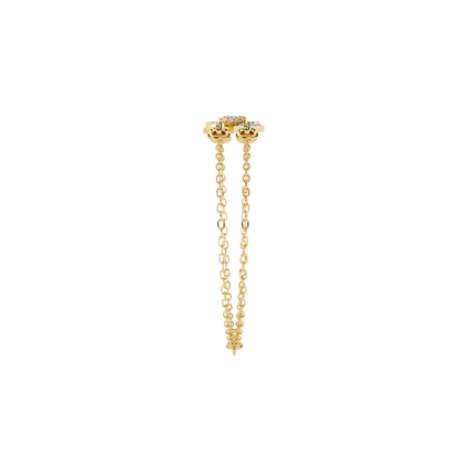 Modernist Triangle Lab Grown Diamond Bracelet