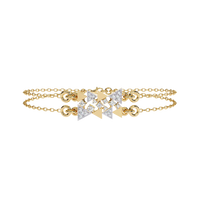 Modernist Triangle Lab Grown Diamond Bracelet - Ophiratbf
