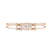 Modernist Triangle Lab Grown Diamond Bracelet - Ophiratbf