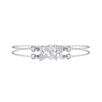 Modernist Triangle Lab Grown Diamond Bracelet - Ophiratbf