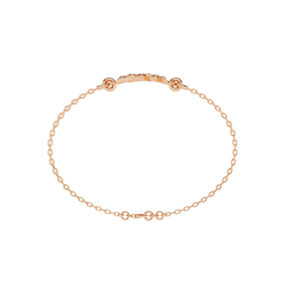 Modernist Triangle Lab Grown Diamond Bracelet