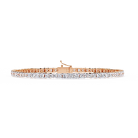 Timeless Round Lab Grown Diamond Bracelet - Ophiratbf