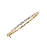 Timeless Round Lab Grown Diamond Bracelet - Ophiratbf