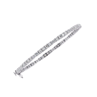 Timeless Round Lab Grown Diamond Bracelet - Ophiratbf