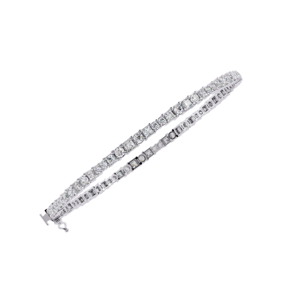 Timeless Round Lab Grown Diamond Bracelet